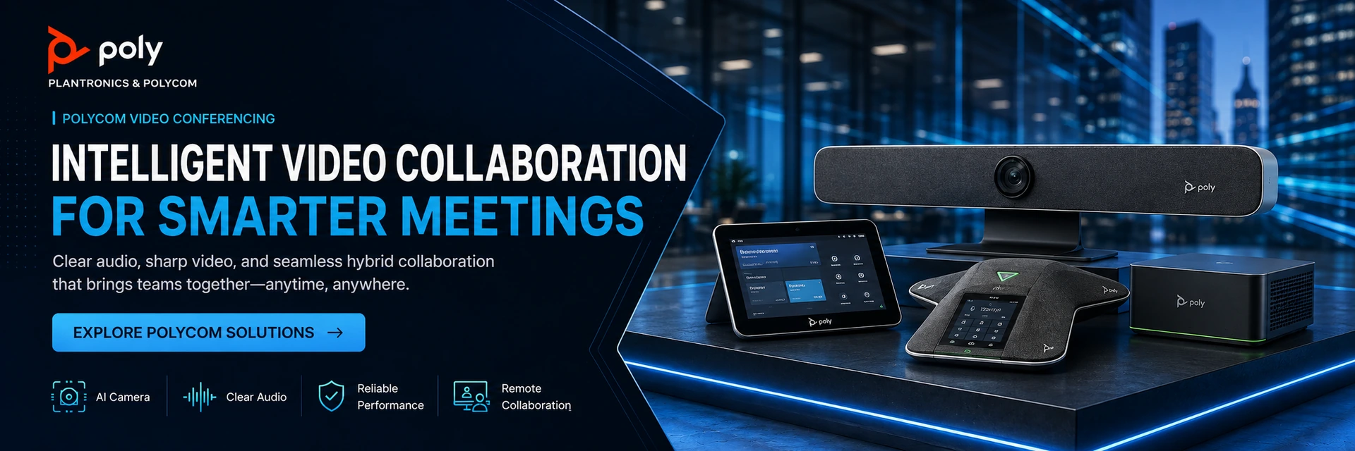 POLYCOM banner