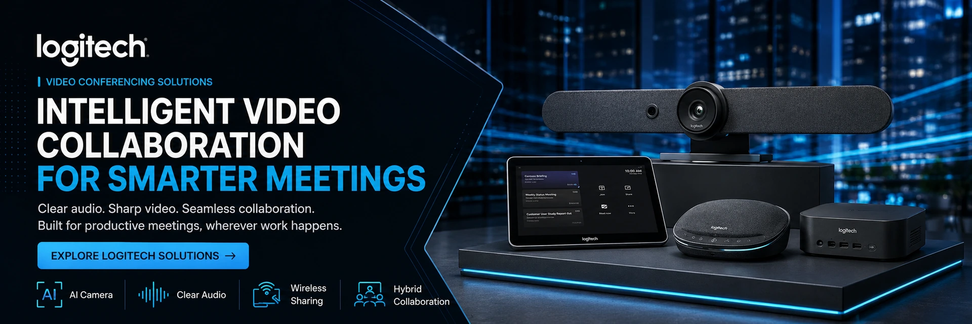 Logitech banner